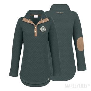 FOR SALE- Monogrammed Quilted Pullover Tunic